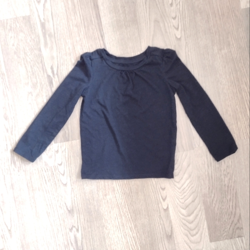 Cat & Jack Long Sleeve Back Shirt - 4T